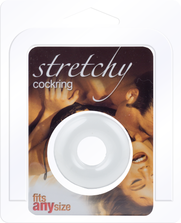 Stretchy Cockring – TPE Material, One Size Fits Most Cock Ring Clear > Cock Ring > Single
