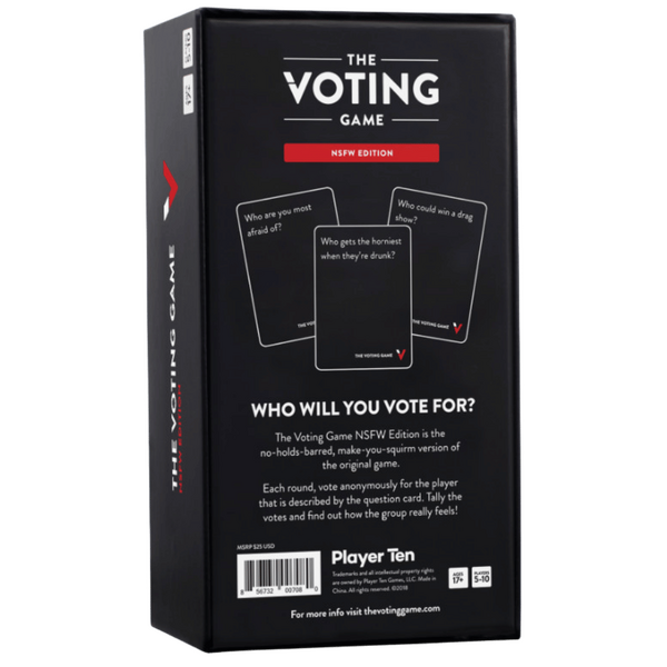 The Voting Game – Party Game for Friends and Fun > Novelties > Card Games