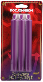 Japanese Drip Candles Purple Sensation Play 3 Pack Purple > Candles > Drip
