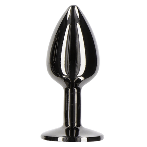 Taboom Butt Plug With Diamond Jewel Small – Lightweight Aluminium Butt Plug > Anal Range > Jewel Butt Plugs