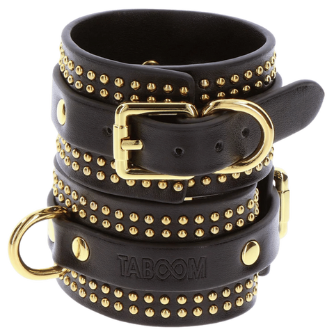 Taboom Studded Wrist Cuffs Set – Bondage Wrist Cuffs > Bondage Gear > Collars & Leashes