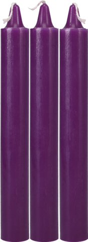 Japanese Drip Candles Purple Sensation Play 3 Pack > Candles > Drip