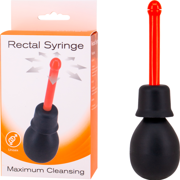 Uni-Sex Rectal Syringe Compact Design Hygiene Syringe for Anal Cleaning and Preparation > Essentials > Douches