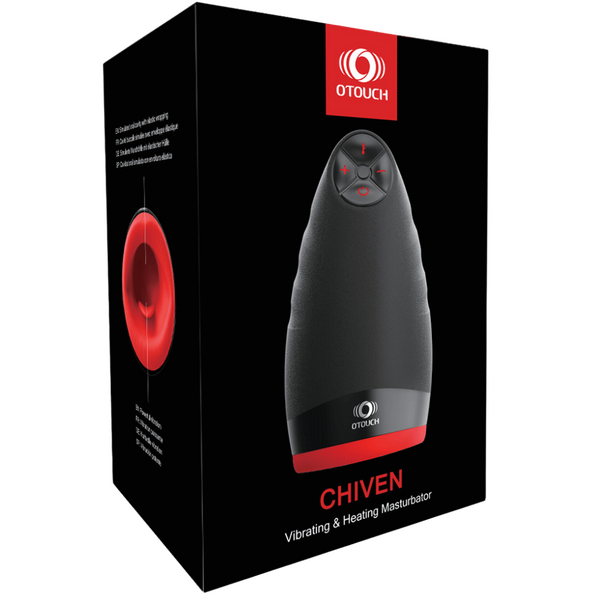 Chiven 2 (Black) – Heating Vibrating Masturbator > Sex Toys For Men > Masturbators > Vibrating