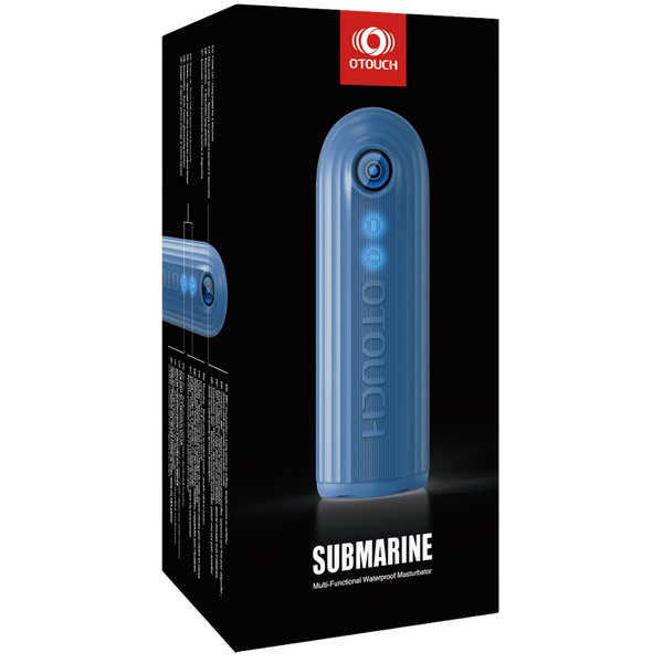 Submarine Submersible Thrusting Contracting Vibrating Male Masturbator – Luxury Male Masturbator > Sex Toys For Men > Masturbators Premium