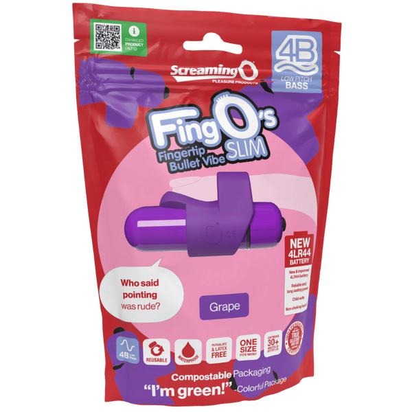 Ohare XL 4B – Deep-Rumbling Bass Vibrator with Stretchy Ring > Vibrators > Finger Vibrators