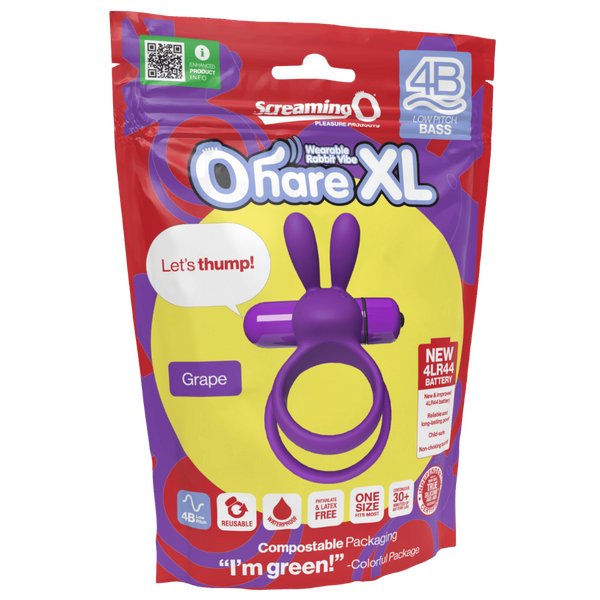 Ohare Low Pitch Bass 5 Speeds Deep Rumble Vibrating Ring > Cock Ring > Vibrating