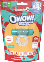Screaming O 4B OWow Vibrating Ring – Body-Safe SEBS, Low Pitch Bass Vibrator Ring > Cock Ring > Vibrating