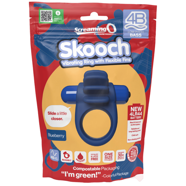 Skooch 4B Low Pitch Bass (Blueberry) > Sex Toys > Couples Toys