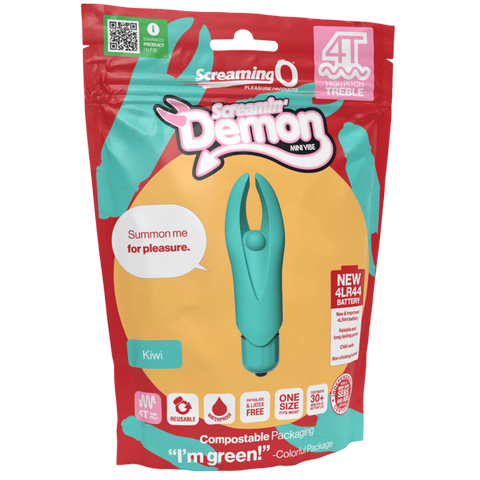 Demon 4T High Pitch Treble (Kiwi) > Vibrators > Ladies > Clitoral Vibrators and Stimulators