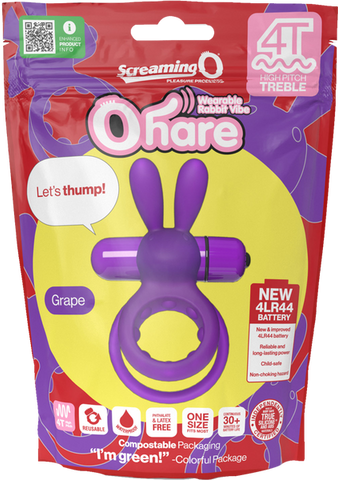Ohare 4T High Pitch Treble (Grape) > Sex Toys > Couples Toys