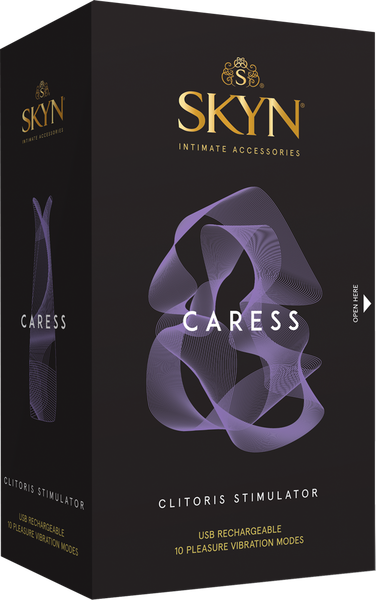 Skyn Caress – 10 Mode Vibrating Clitoris Stimulator with Ultra Soft Finish > Sex Toys For Ladies > Clitoral Vibrators and Stimulators