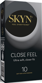 Skyn Close Feel – Natural Non-Latex Condoms 10 Pack One Size > Essentials > Condoms