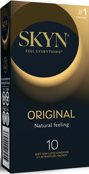Skyn Original – Natural Feeling Polyisoprene Condoms 10 Pack Default Title > Essentials > Condoms