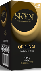 Skyn Original – Natural Feeling Polyisoprene Condoms 53mm 20 Pack Default Title > Essentials > Condoms