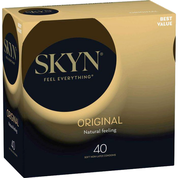 Skyn Original – Next Generation Soft Feel Condom 40 Pack One Size > Essentials > Condoms > Non-Latex