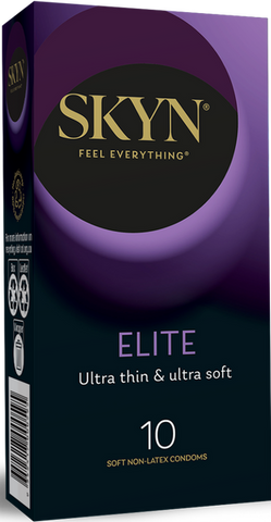 Skyn Feel Everything Elite – Ultra Thin Ultra Soft Condoms Pack of 10 Default Title > Essentials > Condoms