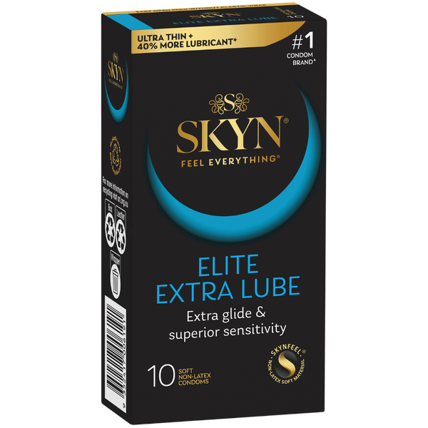 Skyn Elite Extra Lube – Condom 10 Pack One Size > Essentials > Condoms
