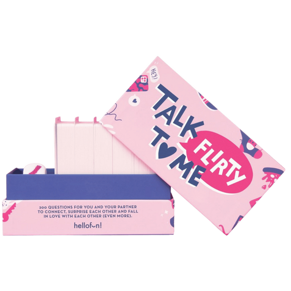 Talk Flirty To Me Romantic Card Game for Two Players Adult Game > Novelties > Card Games