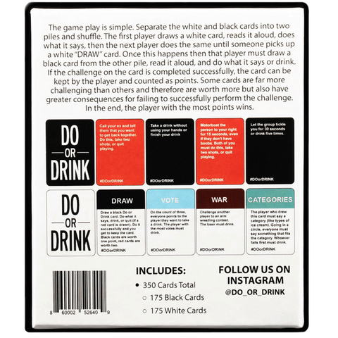 Do Or Drink – Party Game > Novelties > Card Games