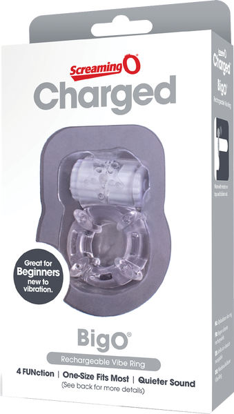 Screaming O Charged BigO – Rechargeable Vibrating Cock Ring > Cock Ring > Vibrating
