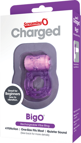 Screaming O Charged BigO – Rechargeable Vibrating Cock Ring > Cock Ring > Vibrating