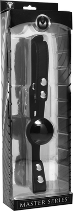 Premium Hush Locking Silicone Ball Gag – Comfort Silicone Ball Gag > Bondage Gear > Gags and Bits