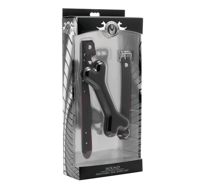 Hound Adjustable Dog Bone Gag – Silicone Bit Gag > Bondage Gear > Gags and Bits