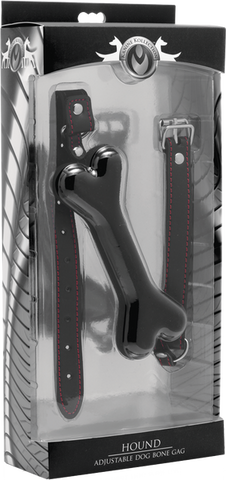 Hound Adjustable Dog Bone Gag – Silicone Bit Gag > Bondage Gear > Gags and Bits