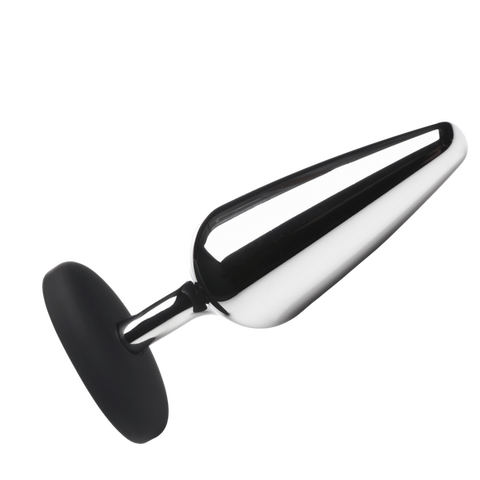Butt Slut Metal and Silicone Butt Plug – Lightweight Aluminum Alloy Butt Plug > Anal Range > Butt Plugs