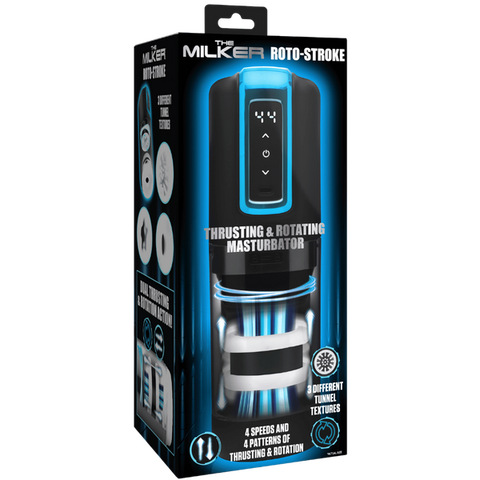 Roto-Stroke Thrusting & Rotating Masturbator > Sex Toys For Men > Masturbators Premium