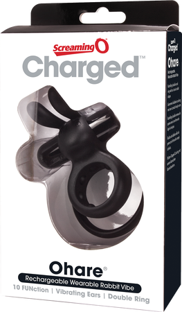 Charged Ohare Rechargeable Double Cock Ring True Silicone – Couples' Intimacy Vibrator > Sex Toys > Couples Toys