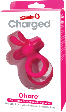 Charged Ohare Rechargeable Double Cock Ring True Silicone – Couples' Intimacy Vibrator > Sex Toys > Couples Toys