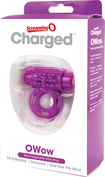 O Wow Ring – Rechargeable Vibrating Cock Ring with 10 Vibration Functions > Cock Ring > Vibrating