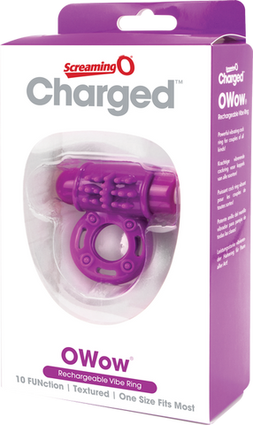 O Wow Ring – Rechargeable Vibrating Cock Ring with 10 Vibration Functions > Cock Ring > Vibrating