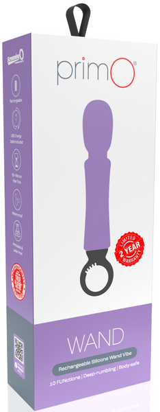 Screaming O PrimO Wand – Rechargeable Portable Wand Vibrator with 5+5 Vibration Functions > Sex Toys > Massage Wands