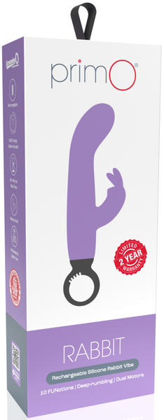 Screaming O PrimO Rabbit 4.5 Inch Silicone Rabbit Vibrator > Vibrators > Ladies > Rabbit