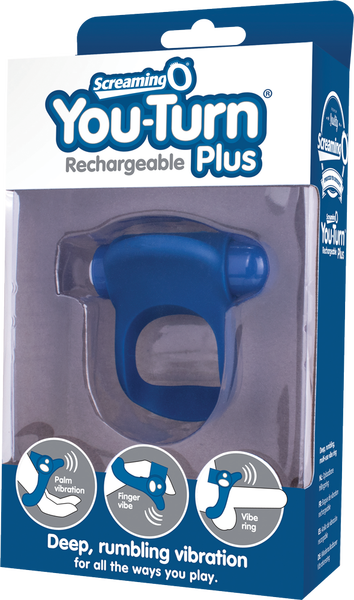 Charged You-Turn Plus – Rechargeable Vibrating Cock Ring > Cock Ring > Vibrating