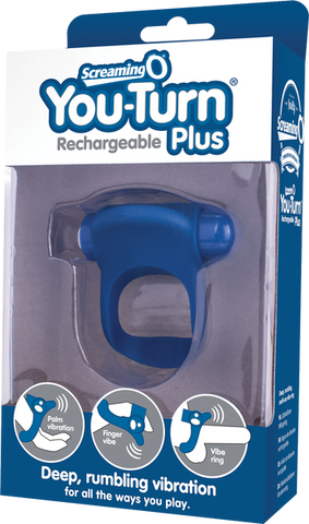 Charged You-Turn Plus – Rechargeable Vibrating Cock Ring > Cock Ring > Vibrating
