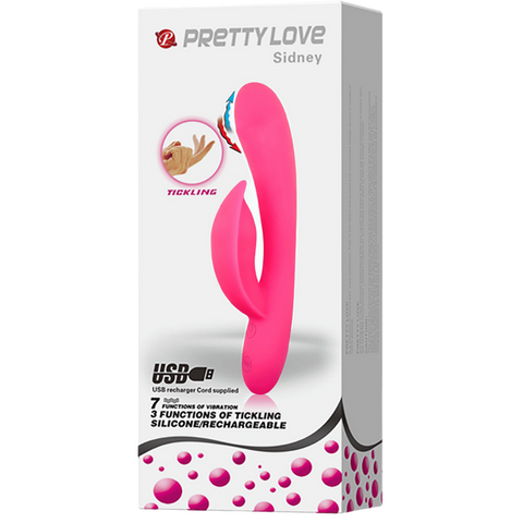 Sidney Silicone Rechargeable Vibrator > Vibrators > Ladies > Rabbit