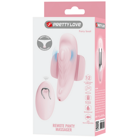 Fairy Boat Remote Panty Massager – Luxury Clitoral Vibrator