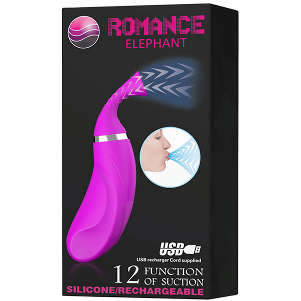 Rechargeable Romance Elephant – Rechargeable Vibrator > Vibrators > Ladies > Clitoral Vibrators and Stimulators