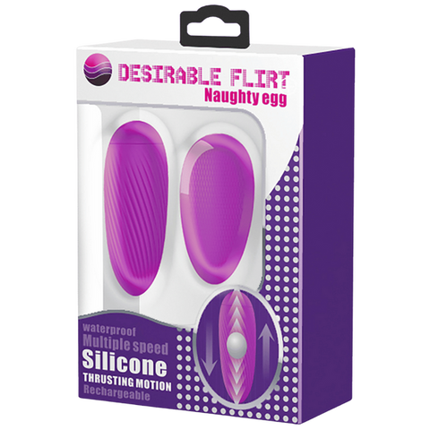 Silicone Naughty Egg – Remote-Controlled Wired Vibrating Egg > Sex Toys For Ladies > Vibrating Eggs
