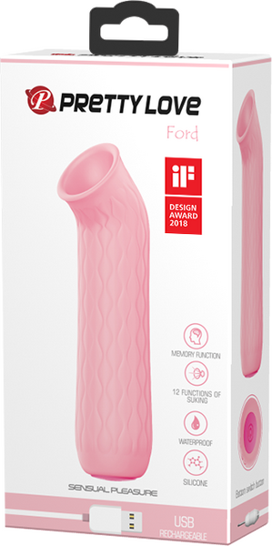 Rechargeable Ford – Medical-Grade Clitoral Sucker with 12 Suction Modes > Sex Toys For Ladies > Clitoral Vibrators and Stimulators