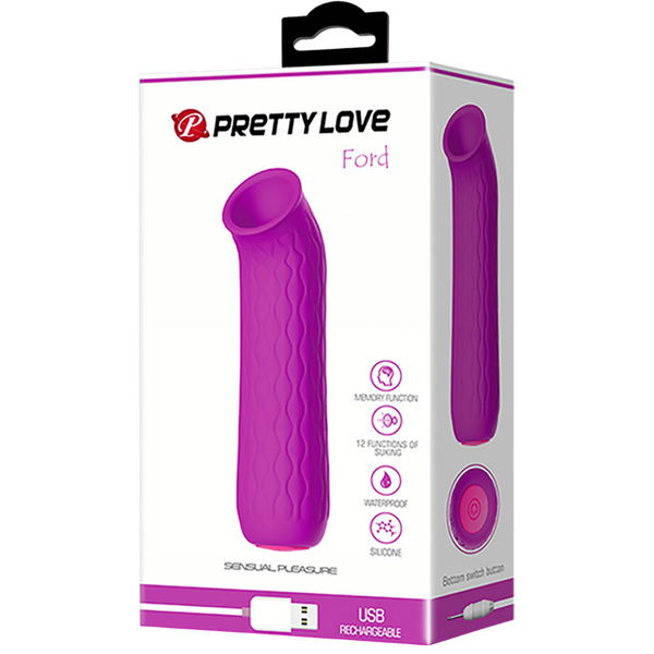 Rechargeable Ford – Medical-Grade Clitoral Sucker with 12 Suction Modes > Sex Toys For Ladies > Clitoral Vibrators and Stimulators