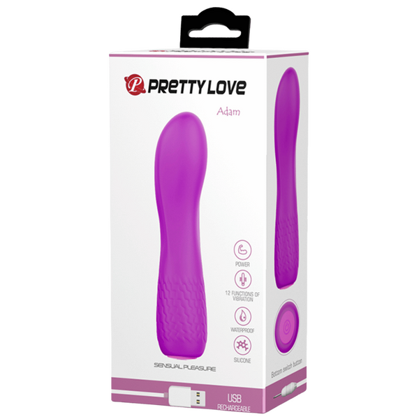 Alice Rechargeable Medical-Grade Silicone Vibrator with 12 Functions and Ergonomic Design > Vibrators > Standard Vibrators
