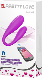 August Clit Stimulator – App-Controlled Rechargeable High-Quality Silicone Clit Stimulator > Sex Toys > Remote Control Toys