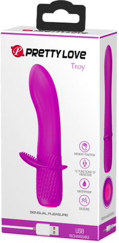 Troy Rechargeable Vibrator > Vibrators > Ladies > Rabbit