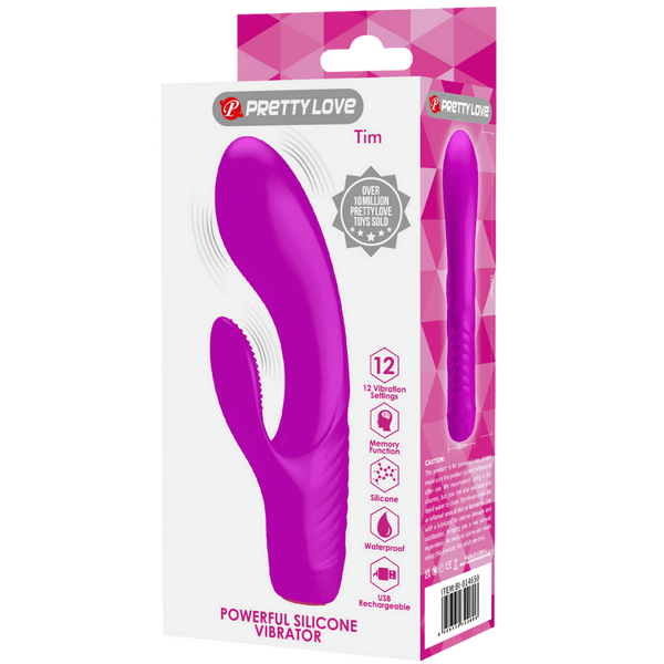 Rechargeable Tim Rabbit Vibrator – Bendable 12-Function G-Spot Vibrator > Sex Toys For Ladies > G-Spot Vibrators