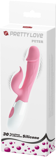 Peter 7.56 Inch G-Spot Rabbit Vibrator – 30 Function Dual Motor Rabbit Vibrator > Vibrators > Ladies > Rabbit
